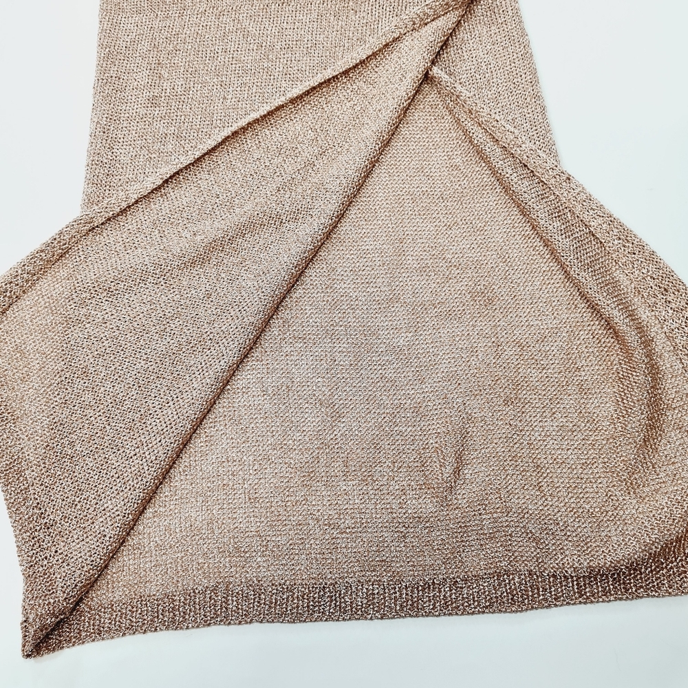 Superdown Keva Wrap Maxi Skirt in Bronze - Picture 4 of 11